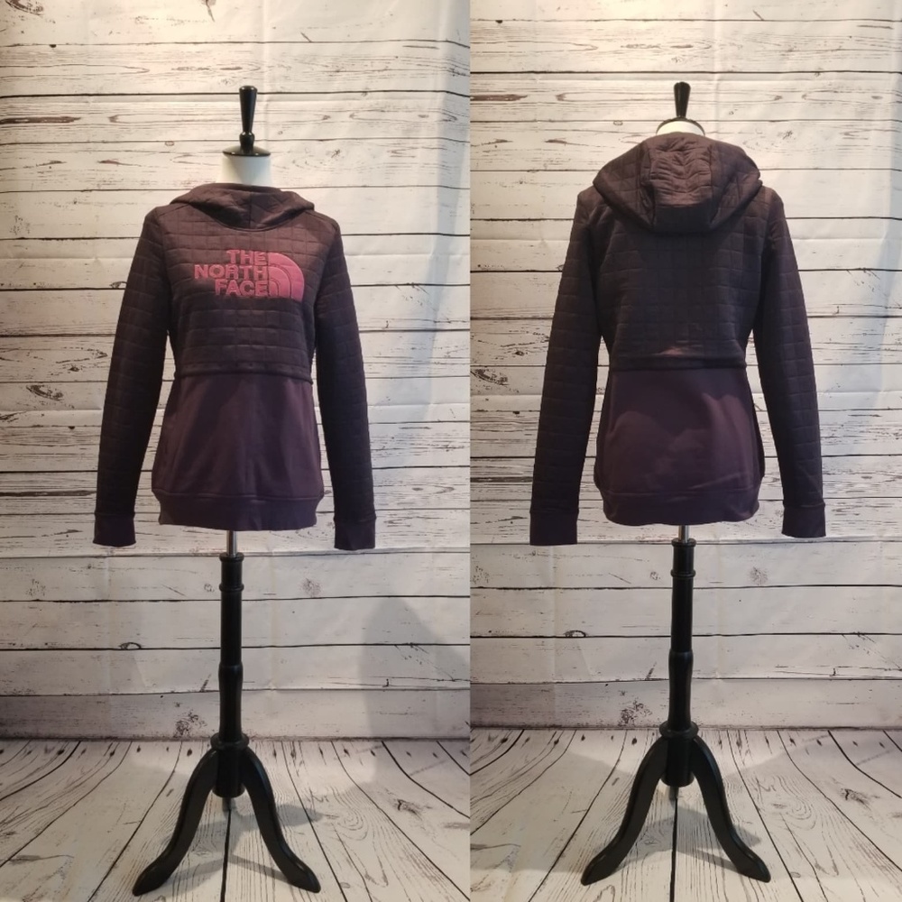 Purple Quilted Northface Hoodie (neverworn!)